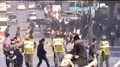صورة إنزݣان :150 نفر من مهاجرين أفارقة يحدثون فوضى وأعمال شغب بالقليعة