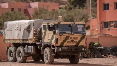 صورة المغرب يعزز ترسانته العسكرية بشاحنات متطورة