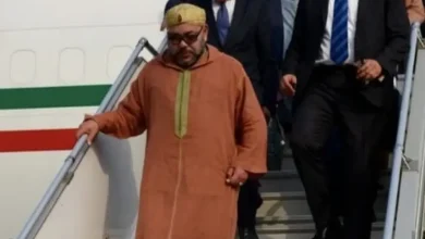 صورة الملك محمد السادس يعود إلى المغرب بعد زيارة خاصة لبلد عربي شقيق