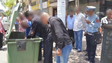 صورة العثور على جثة رضيع بمطرح النفايات بسطات