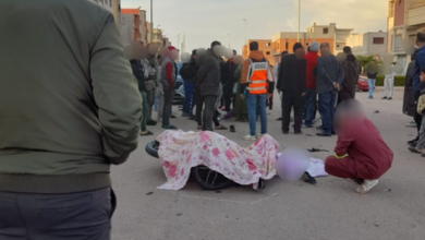 صورة سطات… اصطدام بين دراجتين يخلف قتيلين
