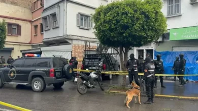 صورة عناصر الأمن تعثر على رجل الأعمال الطنجاوي، بعد 4 أيام من اختطافه