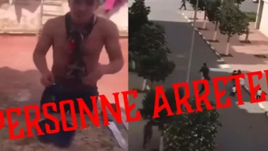 صورة الأمن ينجح في توقيف صاحب فيديو “محاولة الكريساج” والتلويح بالسلاح الأبيض