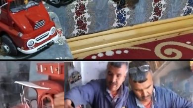 صورة بوشعيب نفاح: رحلة شغف وإبداع من الرسم إلى مجسمات شاحنات المسيرة الخضراء