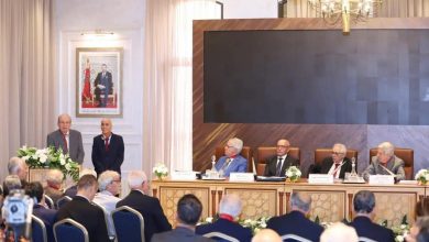 صورة تنصيب خمسة أعضاء جدد بأكاديمية المملكة المغربية