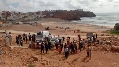 صورة إقليم سيدي إفني… وفاة طفل وإصابة مشجعين في انقلاب سيارة