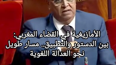 صورة الأمازيغية في القضاء المغربي: بين الدستور والتطبيق.. مسار طويل نحو العدالة اللغوية