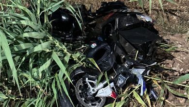 صورة بوزنيقة… مصرع سائق دراجة نارية بعد اصطدامه بعمود كهربائي