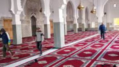 صورة وأخيرا… تحديد موعد إعادة افتتاح مسجد حي الفرح ببنسليمان.