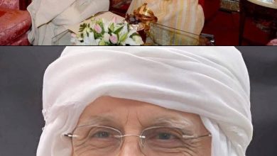 صورة برقية تعزية ومواساة من جلالة الملك إلى أفراد أسرة المرحوم فضيلة الشيخ جمال الدين القادري بودشيش