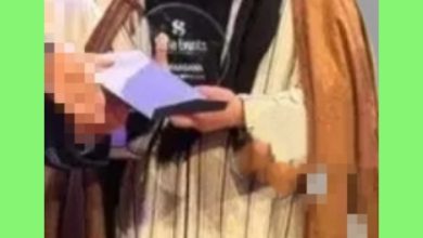 صورة تعيين معاذ القادري بوتشيش شيخاً جديداً للزاوية القادرية البودشيشية بعد تنازل شقيقه منير