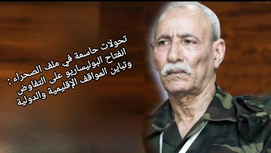 صورة تحولات حاسمة في ملف الصحراء : انفتاح البوليساريو على التفاوض وتباين المواقف الإقليمية والدولية