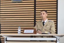 صورة تنصيب السيد أيوب لكرادسي قائداً للملحقة الإدارية الثالثة ببوزنيقة خلفاً للراحل المهدي بوتكيوط