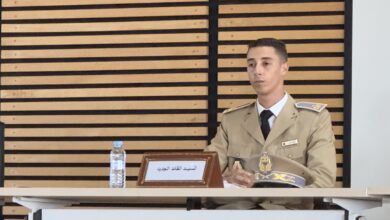 صورة تنصيب السيد أيوب لكرادسي قائداً للملحقة الإدارية الثالثة ببوزنيقة خلفاً للراحل المهدي بوتكيوط