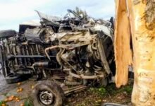 صورة مصرع تسعة أشخاص في حادثة سير بضواحي سيدي قاسم