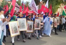 صورة معهد التكوين المهني بسيدي سليمان، يحتفل بذكرى المسيرة الخضراء المظفرة.