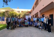 صورة الاطار الوطني عمر ملوك يمثل السمارة بالدورة الدولية لتدبير المشاريع التربوية بمراكش: