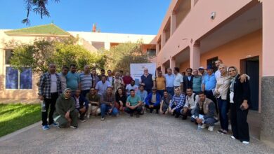 صورة الاطار الوطني عمر ملوك يمثل السمارة بالدورة الدولية لتدبير المشاريع التربوية بمراكش: