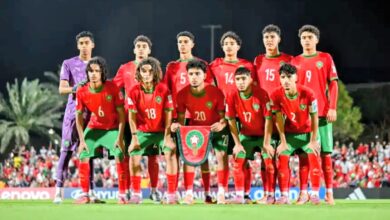 صورة توقيت مباراة ربع نهائي كأس العالم U17 بين المغرب والبرازيل