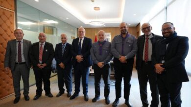 صورة كاتب الدولة المكلف بالإدماج الاجتماعي، يستقبل وفدا يضم ثلة من القيادات الكشفية الوطنية والعربية