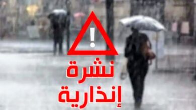 صورة نشرة إنذارية: تساقطات ثلجية وزخات رعدية ورياح عاصفية قوية وطقس بارد من الاثنين إلى الخميس بعدد من مناطق المملكة.