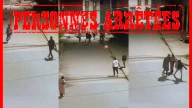 صورة توقيف متورطين في “شغب ليلي” وعنف بالسلاح الأبيض بعد تفاعل أمني سريع مع فيديو متداول بتيفلت