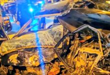 صورة مصرع شخص وإصابة 7 آخرين في حادثة سير مروعة بطريق أشقار في طنجة