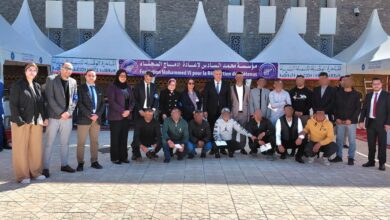 صورة حفل توزيع مشاريع مدرة للدخل لفائدة السجناء السابقين