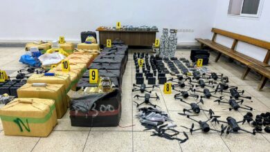 صورة وجدة… إجهاض مخطط لتهريب المخدرات باستعمال “الدرون”