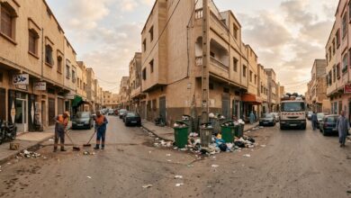 صورة بنسليمان: قطاع النظافة يغرق في العشوائية.. ومطالب واسعة بمساءلة الشركة المفوض لها وفسخ العقد.