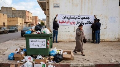 صورة أزمة النظافة ببنسليمان: تمديد عقد “الشركة الفاشلة” يفجر غضبا عارما والملف يطرق باب لفتيت!